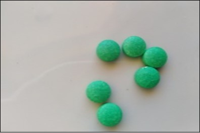 Delayed coated tablets (F4)