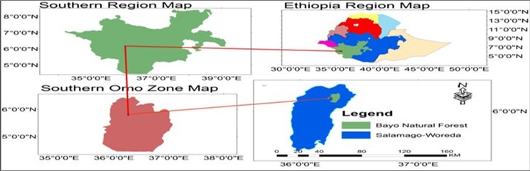 Map of the study area