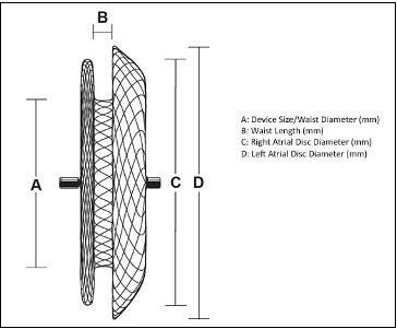 Nitinol occluder system (Amplatzer®)