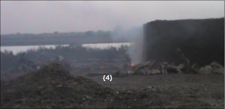 Brick industry pollution along the Blue Nile River (2012)